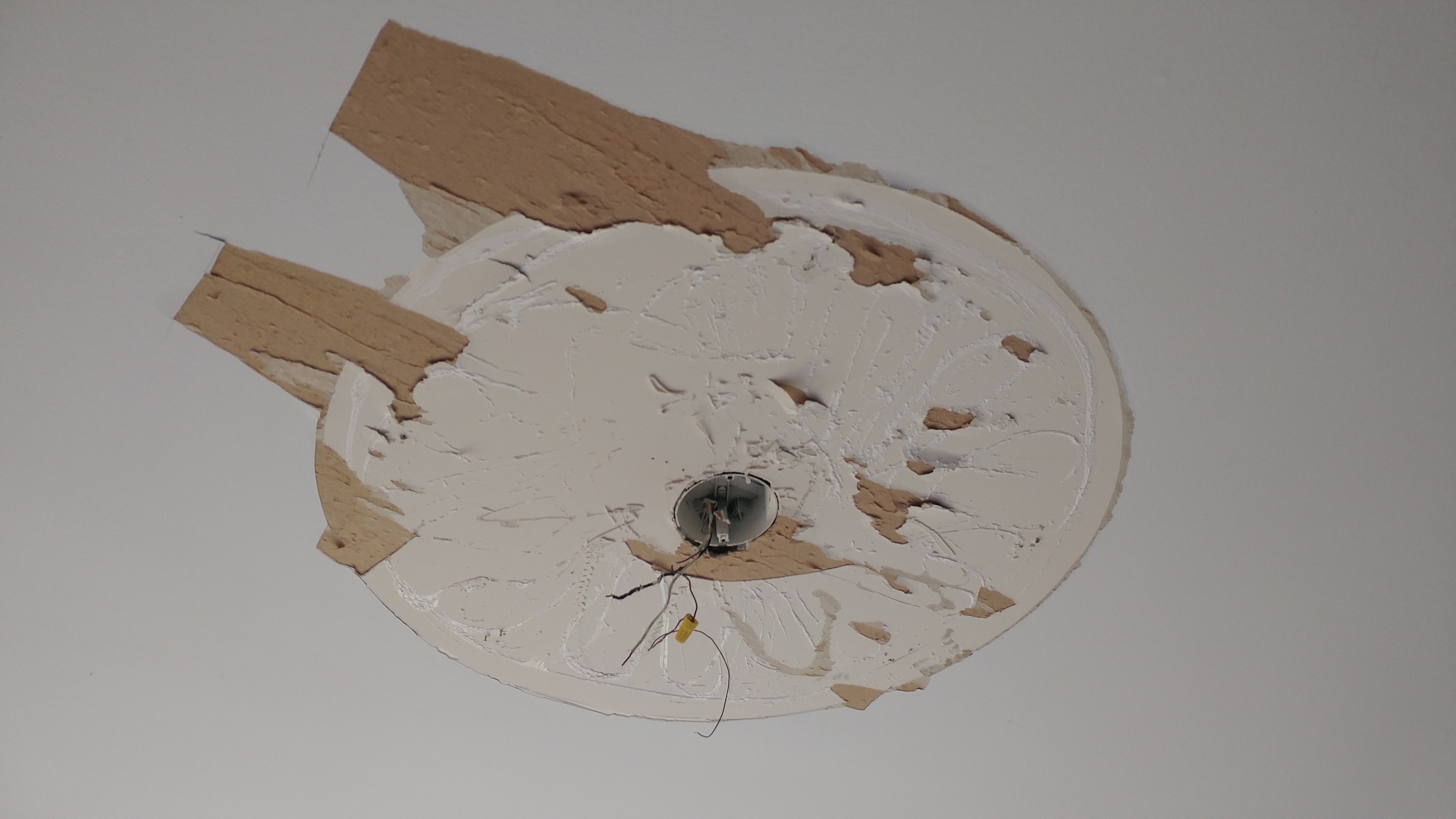 Drywall Ceiling Repair Resurface Or Replace Straight